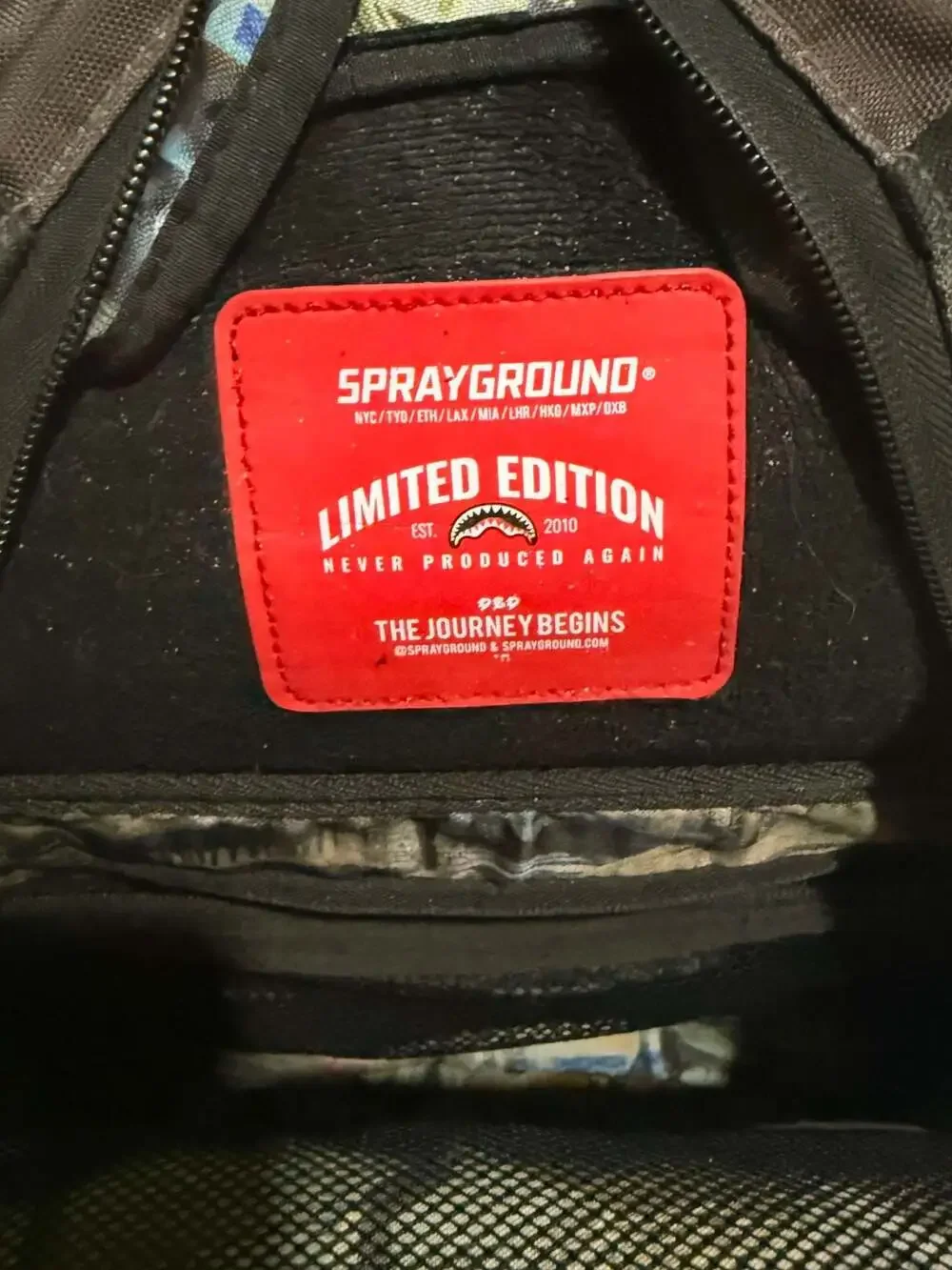 Sprayground Billion Dollar Bandit Last Supper Backpack